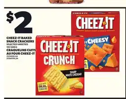 Independent City Market CHEEZ-IT BAKED SNACK CRACKERS, 191/200G offer
