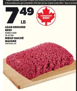 Independent City Market LEAN GROUND BEEF offer