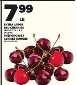 Independent City Market EXTRA LARGE RED CHERRIES offer