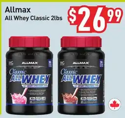 Healthy Planet Allmax All Whey Classic offer