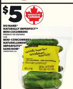 Independent City Market NO NAME NATURALLY IMPERFECT MINI CUCUMBERS, 2 lb offer