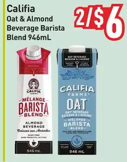 Healthy Planet Califia Oat & Almond Beverage Barista Blend offer
