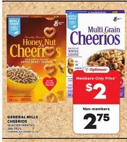 Independent City Market GENERAL MILLS CHEERIOS, 260-292 G offer