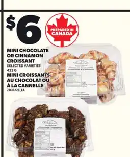 Independent City Market MINI CROISSANTS AU CHOCOLAT OU À LA CANNELLE, 423 G offer