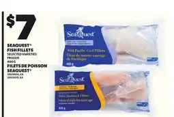 Independent City Market SEAQUEST FISH FILLETS, 400 G offer