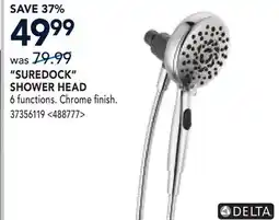 RONA DELTA SUREDOCK SHOWER HEAD offer