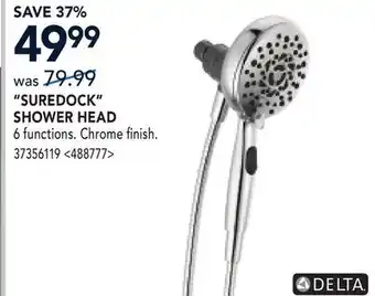 RONA DELTA SUREDOCK SHOWER HEAD offer