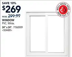 RONA RONA 24X24 WINDOW offer