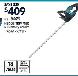 RONA MAKITA HEDGE TRIMMER offer