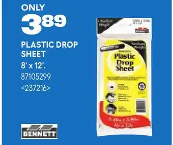 RONA BENNETT Plastic Drop Sheet offer