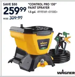 RONA WAGNER CONTROL PRO 130 PAINT SPRAYER offer