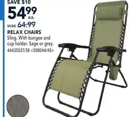 RONA RELAX CHAIRS offer