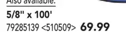 RONA GARDEN HOSE 5/8 x 100' offer