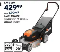 RONA WORX LAWN MOWER offer