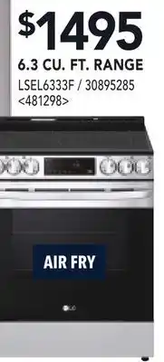 RONA 6.3 CU. FT. RANGE offer