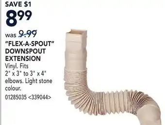 RONA EURAMAX FLEX-A-SPOUT DOWNSPOUT EXTENSION offer