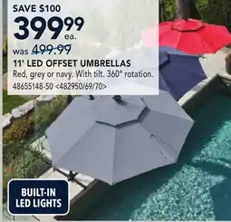 RONA 11 LED OFFSET UMBRELLAS offer