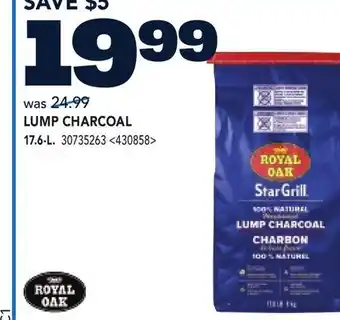 RONA ROYAL OAK LUMP CHARCOAL offer