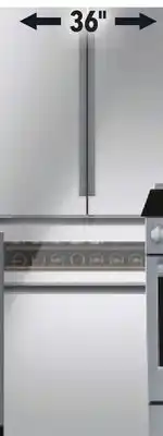 RONA BOSCH 20.5 CU. FT. REFRIGERATOR 36 offer