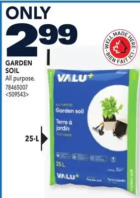 RONA VALU+ HARDEN SOIL offer
