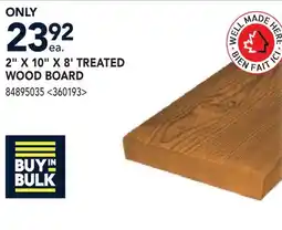 RONA 2 x 10 x 8' TREATED WOOD BOARD offer