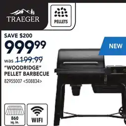 RONA TRAEGER WOODRIDGE PELLET BARBECUE offer