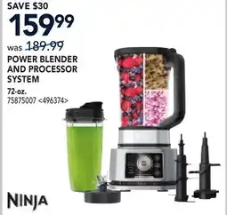 RONA NINJA POWER BLENDER AND PROCESSOR SYSTEM offer