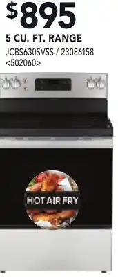 RONA GE APPLIANCES 5 CU. FT. RANGE offer