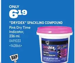 RONA DAP DRYDEX SPACKLING COMPOUND offer