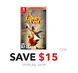 GameStop it takes two offer