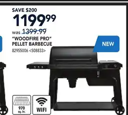 RONA TRAEGER PELLET GRILL Woodfire Pro Pellet Barbecue offer