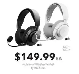 GameStop Arctis Nova 3 Wireless Headset by SteelSeries offer
