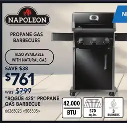 RONA NAPOLEON ROGUE 425 PROPANE GAS BARBECUE offer