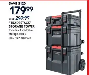 RONA TRADESTACK STORAGE TOWER offer