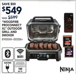 RONA Ninja WOODFIRE PROCONNECT XL OUTDOOR GRILL AND SMOKER offer