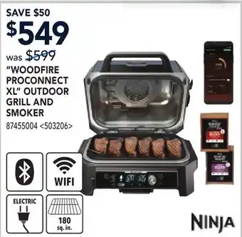 RONA Ninja WOODFIRE PROCONNECT XL OUTDOOR GRILL AND SMOKER offer