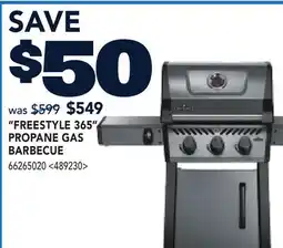 RONA NAPOLEON FREESTYLE 365 PROPANE GAS BARBECUE offer