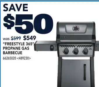 RONA NAPOLEON FREESTYLE 365 PROPANE GAS BARBECUE offer
