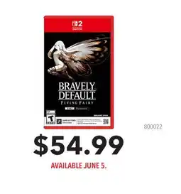 GameStop BRAVELY DEFAULT FLYING FAIRY offer