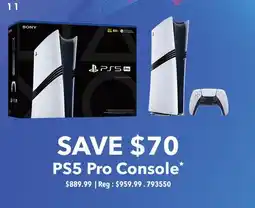 GameStop PS5 Pro Console offer