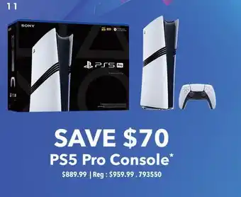 GameStop PS5 Pro Console offer