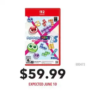 GameStop PUYOPUYO TETRIS offer
