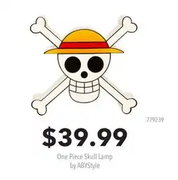 GameStop One Piece Skull Lamp by ABYStyle offer