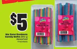 Chalo FreshCo Ma Zone Bonbons Candy Belts 260 g offer