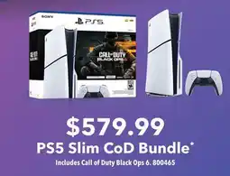 GameStop PS5 Slim CoD Bundle offer