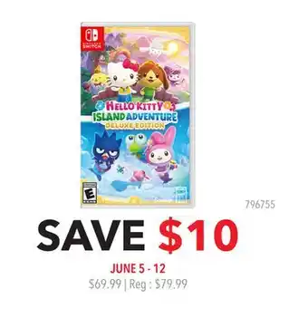 GameStop HELLO KITTY ISLAND ADVENTURE DELUXE EDITION offer