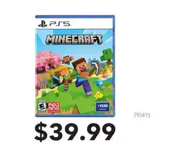GameStop MINECRAFT offer