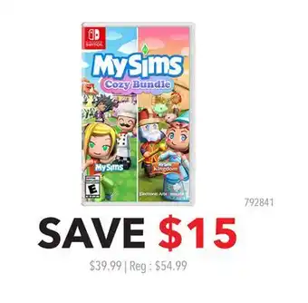 GameStop My SIMS Cozy Bundle offer
