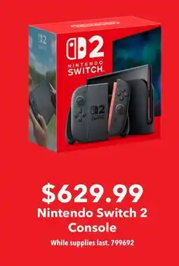 GameStop Nintendo Switch 2 Console offer
