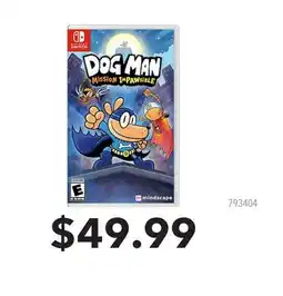 GameStop DOG MAN MISSION IMPAWSIBLE offer